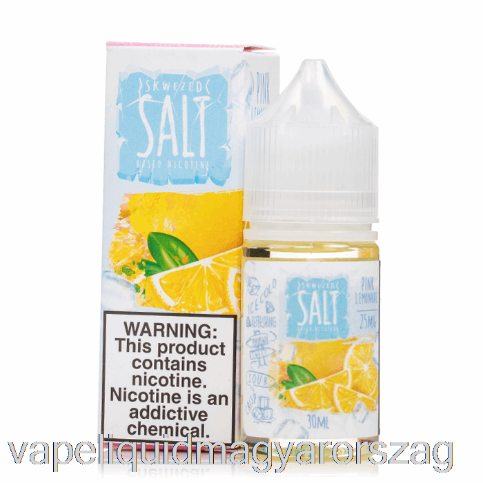 Jég Rózsaszín Limonádé - ​​skwezed Salts - 30ml 25mg Vape Toll